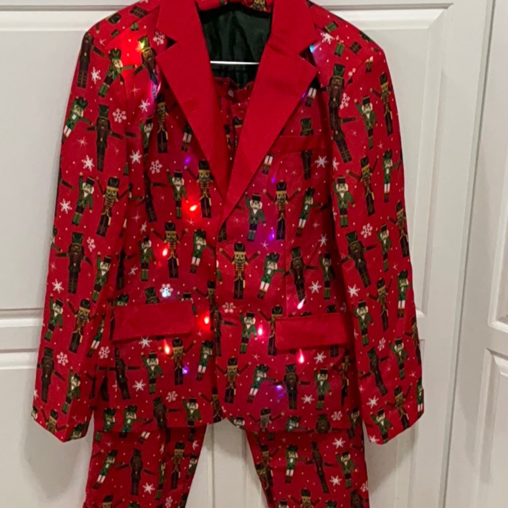 Men’s Nutcracker suit, size medium.